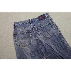 Vintage Tommy Jeans Relaxed Fit Jeans Mens 33x34 Blue Medium Wash Denim Straight